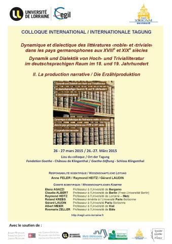 Affiche colloque