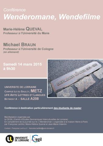 Affiche Conférence Affiche conférence