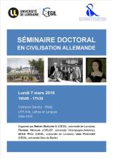 Affiche séminaire doctoral Affiche séminaire doctoral