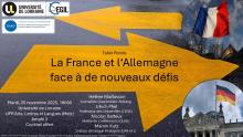 Affiche_Table ronde_La France et l'Allemagne face à de nouveaux défis