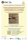 Affiche colloque Affiche colloque